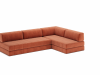 C05 Cozypad Sofa Bed L Shape Open End