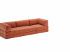 C07 Cozypad Sofa Bed Grand With Arms 412 Esina Rust Orange P3